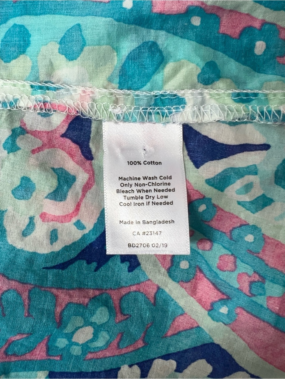 Talbots summer button down - Picture 3 of 3